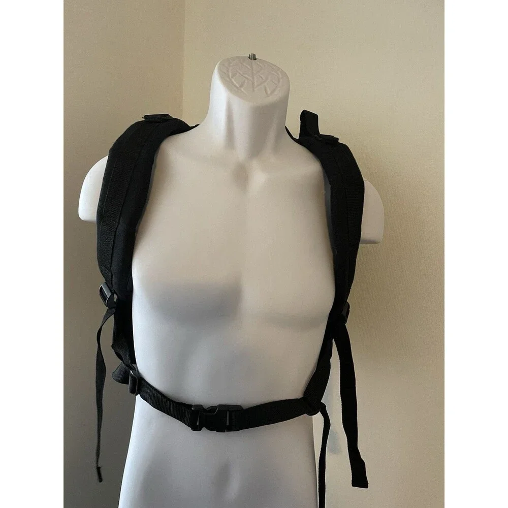 Vintage Targus Laptop Bag Backpack Black Padded Many Pocket CDB1 Great Condition